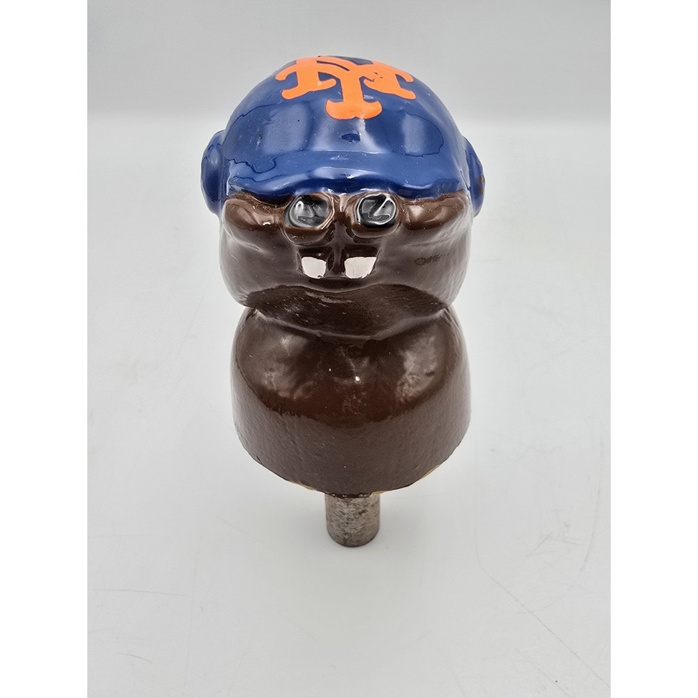 Whack Whac A Mole Arcade Head New York Mets Carnival Part Folk Art Industrial